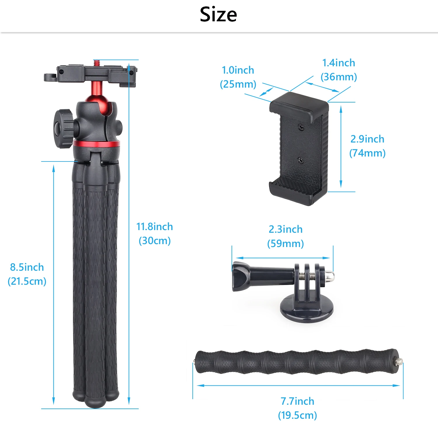 Statief Voor Telefoon Mobiele Camera Octopus Houder Smartphone Selfie Stok Flexibele Mini Statief Cellphone Stand Gopros Bal Hoofd DT45