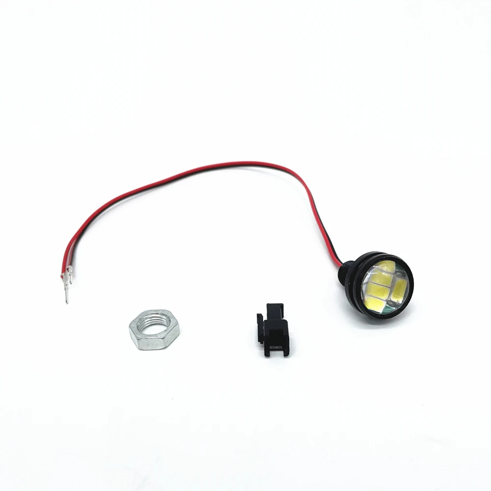 Original 60V LED Spotlight for Kaabo Mantis 10 Front Light Mantis10 E-Scoote Deck Brake Light Spare Parts Accessories