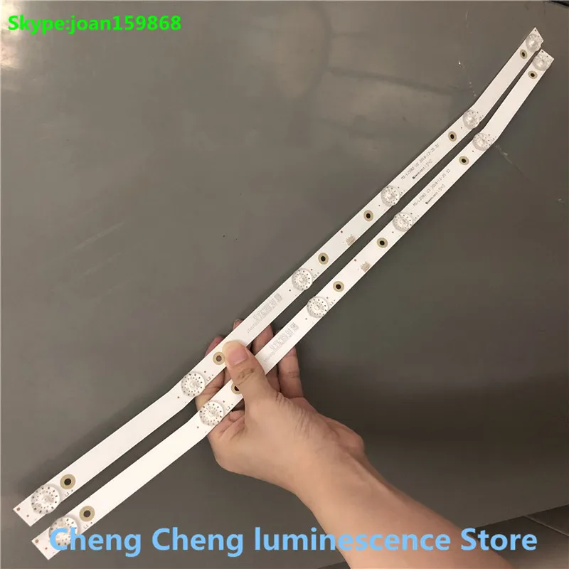 

578mm New TV's LED For CROWN 32J1100 ECON EX-32HT011B Fusion FLTV-32B110T Backlight Strips Band Rulers MS-L2082 V1 V2 LA021