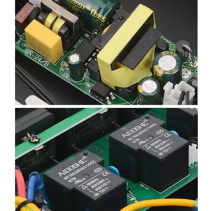SR10 profissional 10 canais amplificador poder sequenciador controlador para DJ equipamento profissional som sistema Powersupply