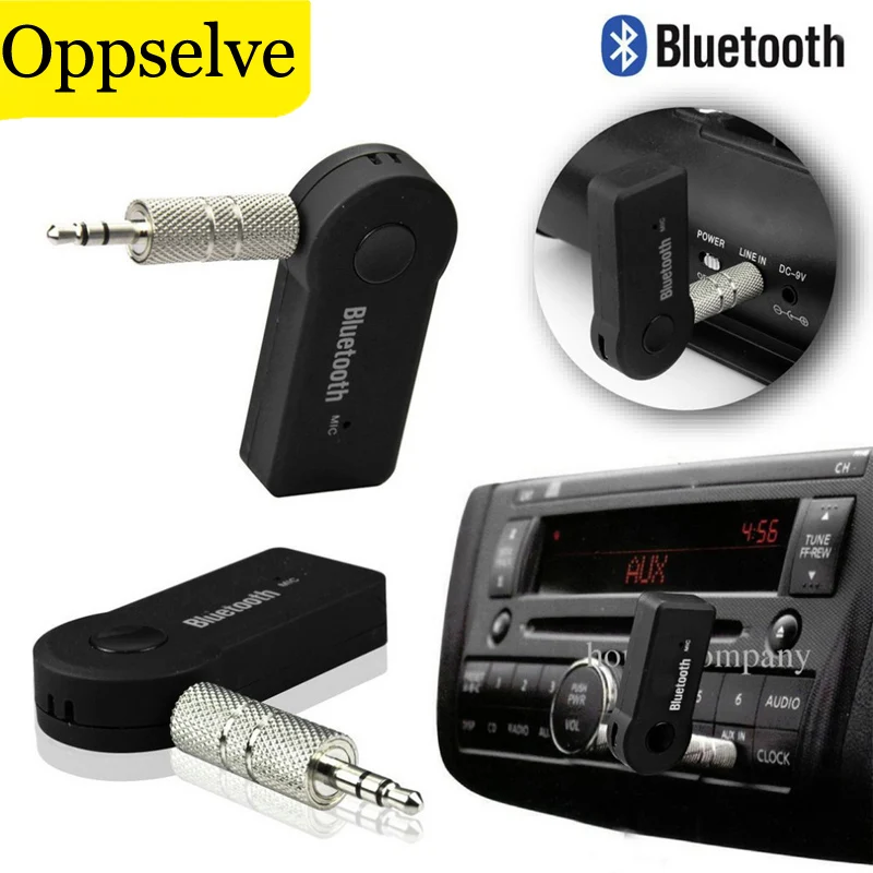 Bezprzewodowy nadajnik Bluetooth odbiornik przenośny Jack 3.5 AUX Adapter Audio dla telewizor samochodowy PC zestawy odbiornik Bluetooth odbiornik