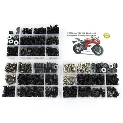 Fit for Yamaha YZF R6 YZF-R6 2008-2016 Motorcycle Screws  Complete Full Fairing Bolts Kit Washer Fastener Clips Steel Nuts