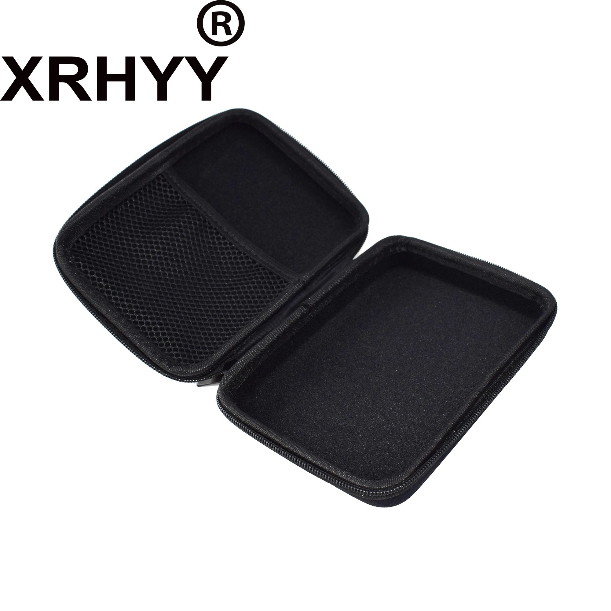 XRHYY Premium Headphones Bag Storage Box Carrying Cases For AKG K420 K420LE K430 K430LE K404 K450 K480 Accessories-Black