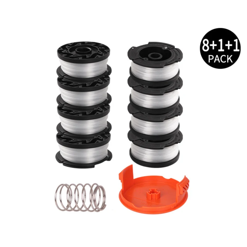 استبدال بكرة غطاء scap ل بلاك ديكر خط سلسلة الربيع الانتهازي الاعشاب الآكل عبوات 30ft 0.065 "AF-100-3ZP