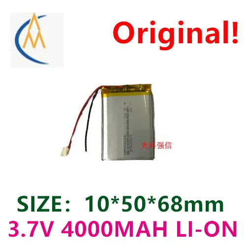 Acheter plus sera pas cher toute nouvelle batterie au lithium polymère 3.7 V 105068 4000 mAh alimentation mobile plaque plate avec plaque de protection