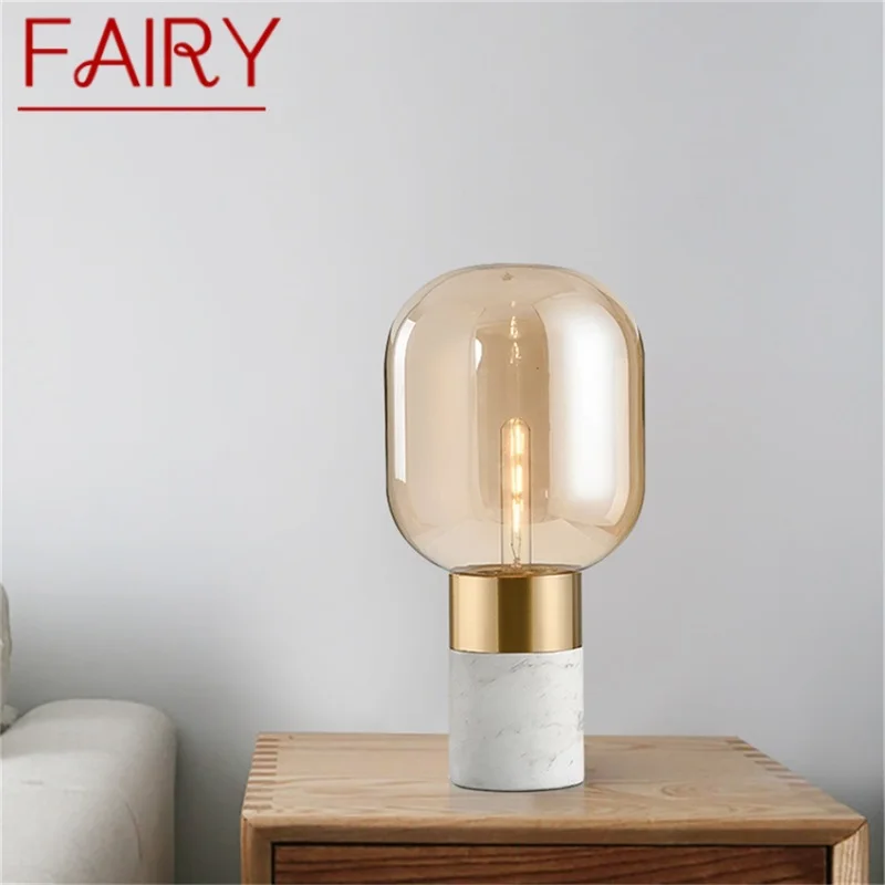 FAIRY Nordic Simple Creative Table Lamp Modern LED Desk Lighting Decorative for Home Bedside