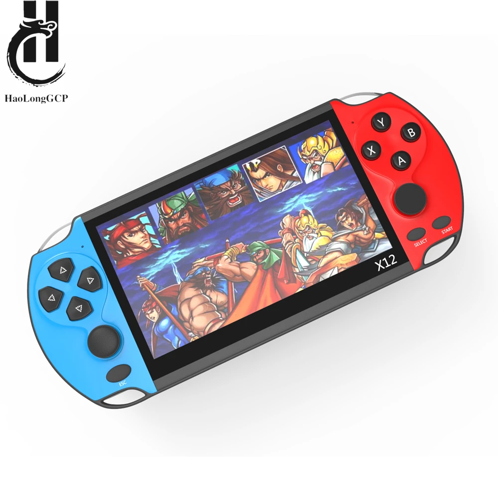 Best 5 inch Handheld Portable Game Console 8G 32G preinstalled 2000 free games support TV Out video game machine boy player