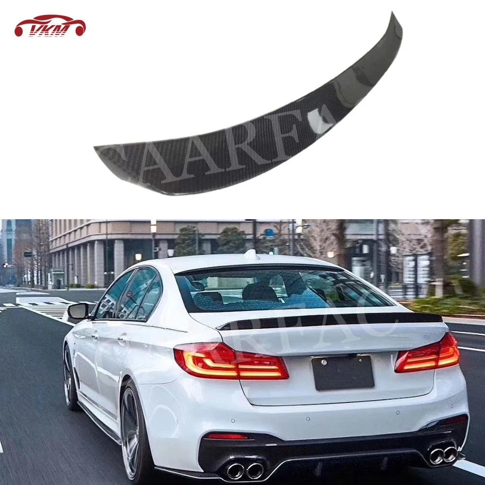

Спойлер задний из углеродного волокна/стеклопластика для BMW G30, F90, M5, седана, 2017 -2019