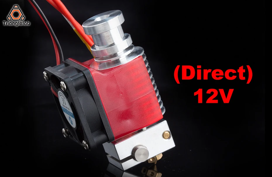 C Trianglelab V6 2,85/3,0mm Hotend 12V/24V Remote Bowen Print J-kopf Hotend und Lüfter Halterung Für HOTEND Für PT100 – Detail 6