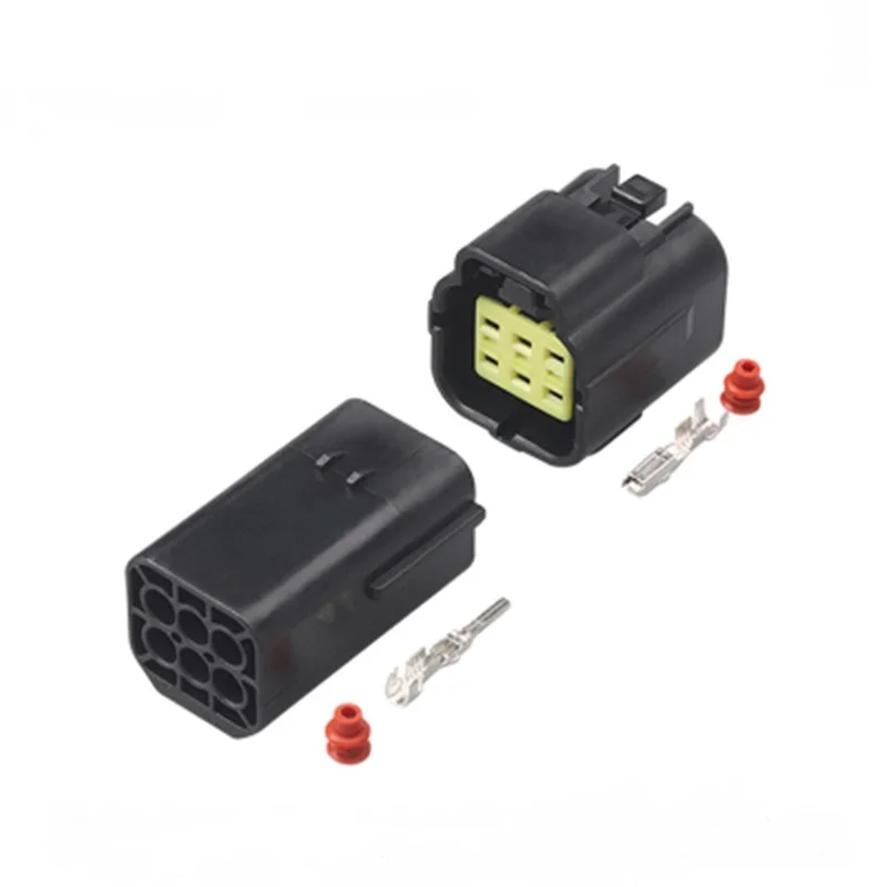 

100sets 6Pin Wire Connector 174264 174262Female Cable Connector Male Terminals Connector DJ70616Y-1.8-11 DJ70616Y-1.8-21