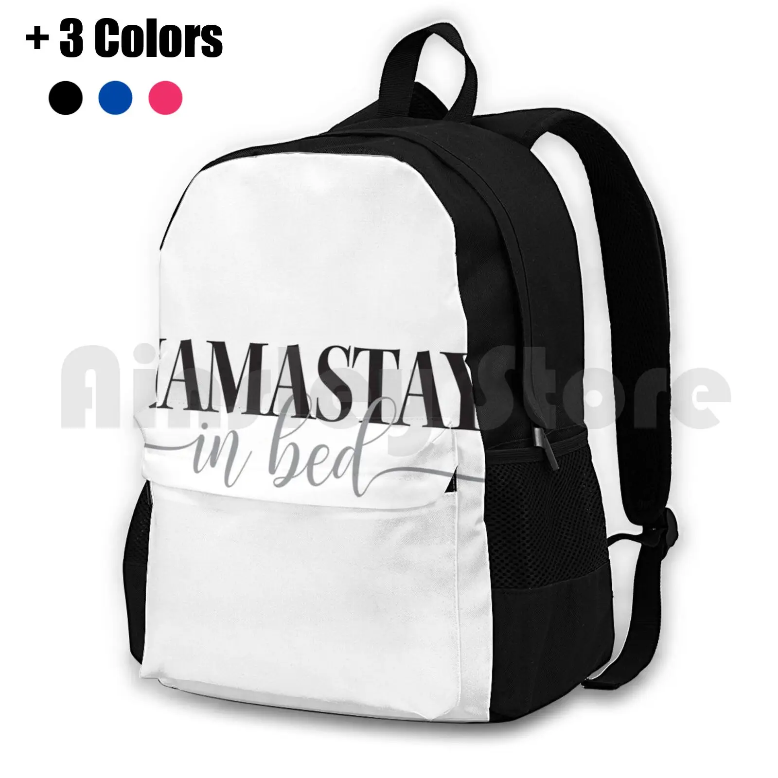 Namastay In Bed Outdoor Hiking Backpack Riding Climbing Sports Bag Yoga Namastay Yoga Quotes Funny Yoga Meditation Bedroom