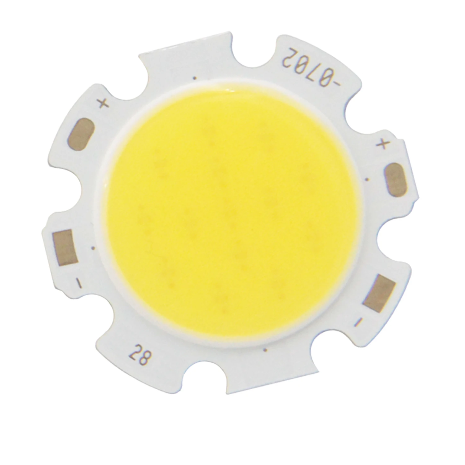 20pcs/Lot High Quality 3W 5W 7W 10W 12W Round COB LED Light Source 28mm Circular LED Big Power Chip On Board COB Light Lamp