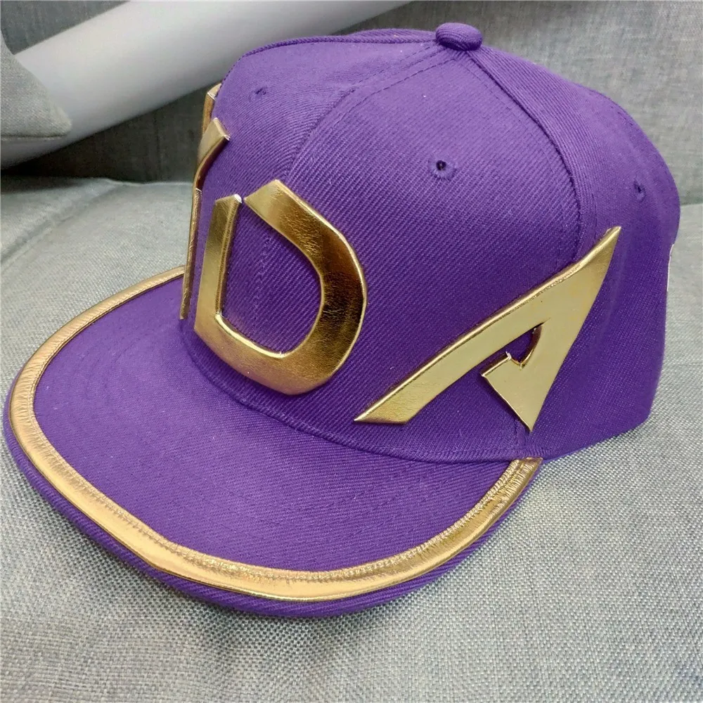 New Game K/DA KDA K\da For Mask Akali Hat Adult Kids Cosplay Costume Cap Handmade LOL Cosplay For Men Headwear Hip Hop Hat Hats