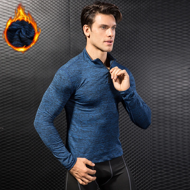 Warm Stretch Thermal Clothing for Men Thermal Underwear Winter Long Johns Men Sports Compression Underwear Thermo Fleece Shirt