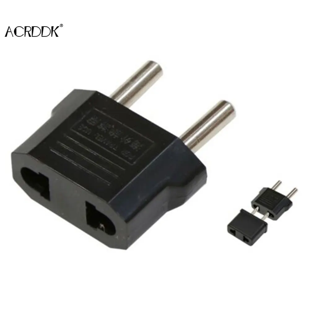 5Pcs 110V to 220V Conversion Adapter EU/US Plugs Travel Adapter Converter for Home Outdoor Traveling Use DF