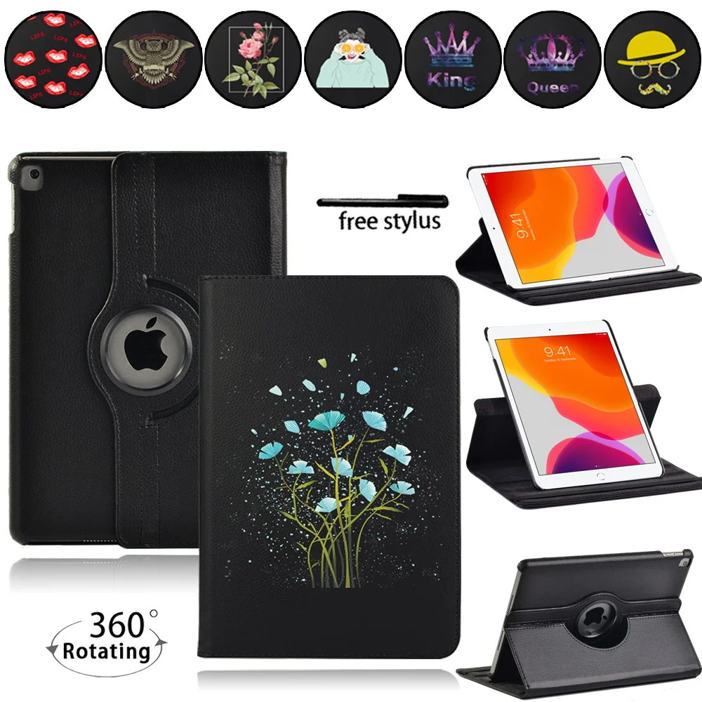 360 Rotating Case for Apple IPad 7th Gen (2019)/IPad 8th Gen (2020) 10.2