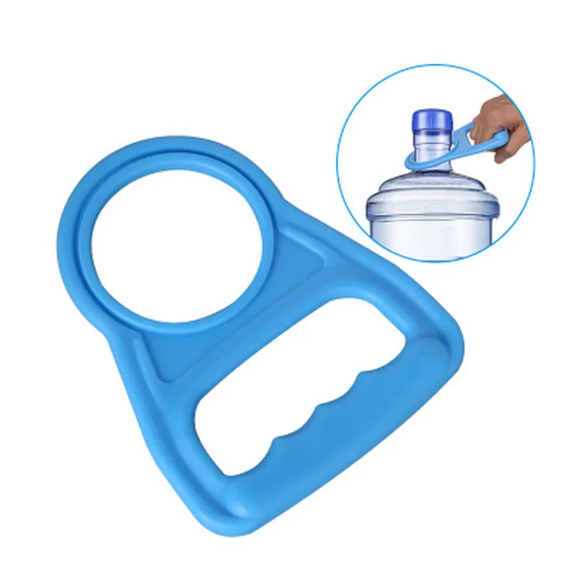1 Uds. Herramienta de movimiento con mango de cubo bollido de agua ahorradora de energía fundas botellas de agua comodidad llevar elevador de cubo de agua Mineral embotellada