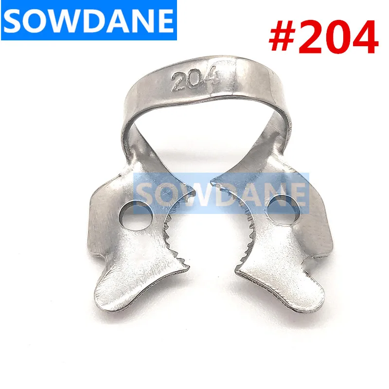 1pc Dental Oral Care Clip Rubber Dam Holder Dental Rubber Dam Clamp Clip Stainless steel  Clamps with Serrated Edge Saw Tooth