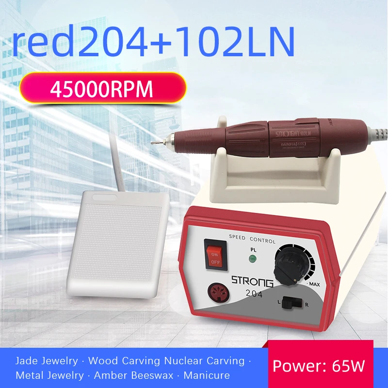 Nail Polish Equipment 45000rpm Electric Nail File Kits for Remove Nail Gel Polish Nail Drill Machine Fast Manicure Pedicure