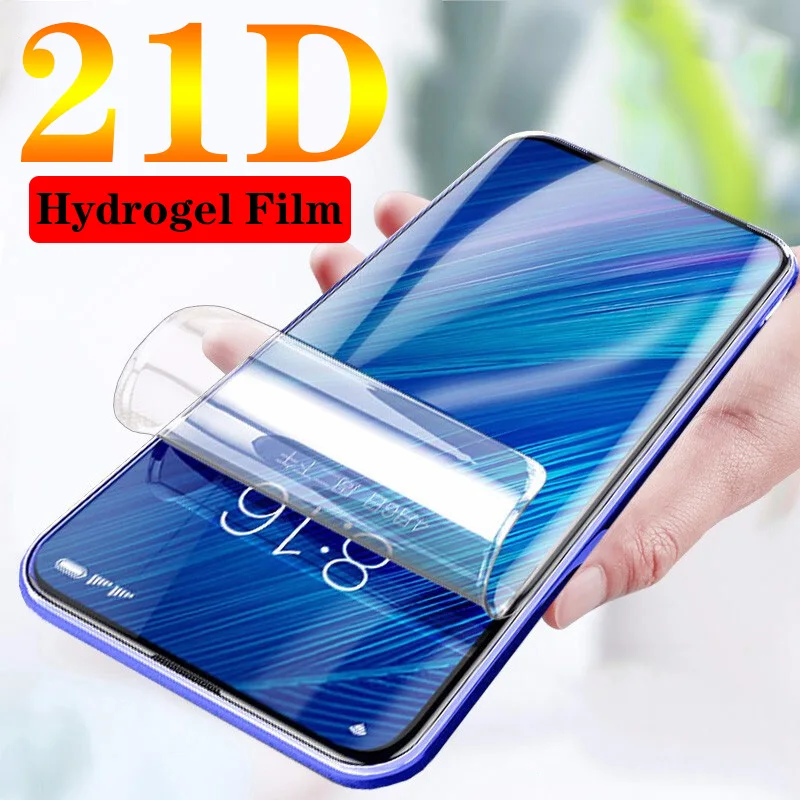 Hydrogel Film For Motorola Moto One Screen Protector For Moto One Power P40 Note P30 Play P50 Hydrogel Film Full Cover Film