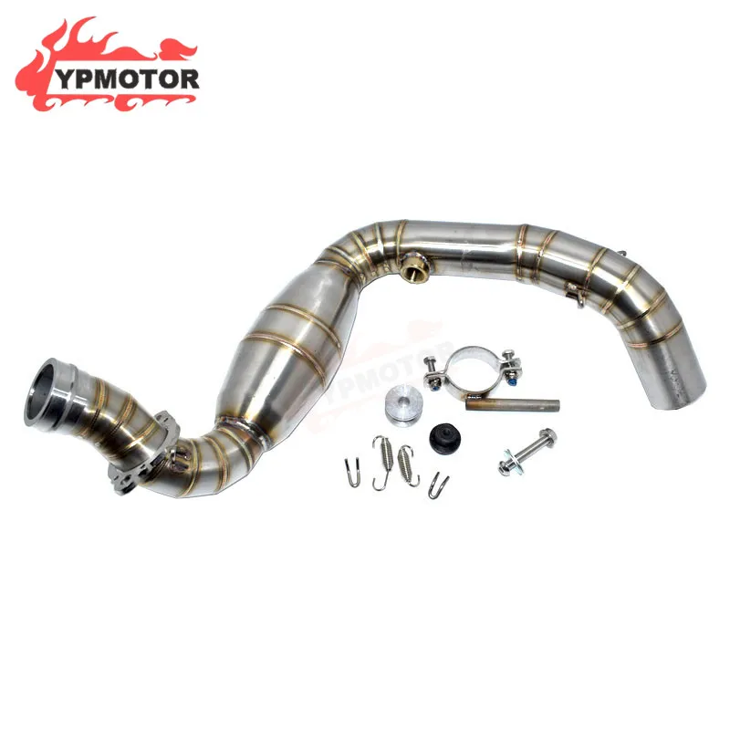 

G310 Sport Bike Motorcycle 51MM Slip-on Front Header Exhaust Pipe W/ Drum Connection Muffler For BMW G310GS G310R 2017-2019 2018