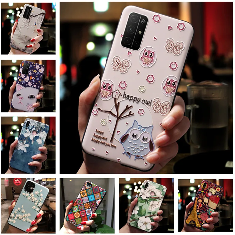 For Samsung S20 FE Case Flowers Relief Soft Silicone Cover For Samsung Galaxy S20 Plus S 20 Ultra 5G S20FE Phone Cases S20+ Capa