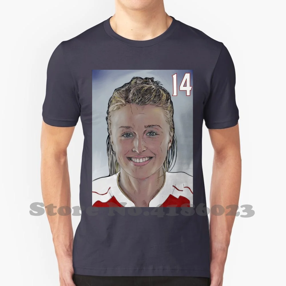 Leah Williamson 100% Cotton T-Shirt Leah Williamson Ladies Coyg Football