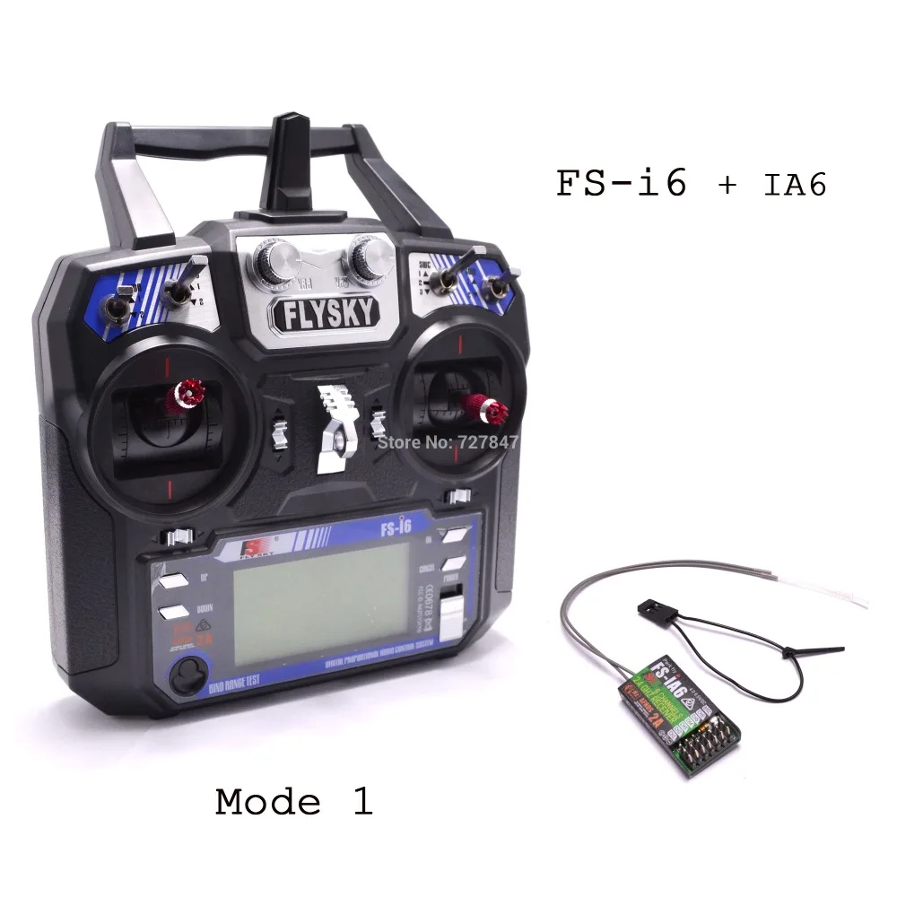 Flysky FS-i6 6CH 2.4G AFHDS RC Télécommande Télécommande avec IA6 Flysky FS-i6 6CH 2.4G AFHDS RC Télécommande Télécommande avec IA6