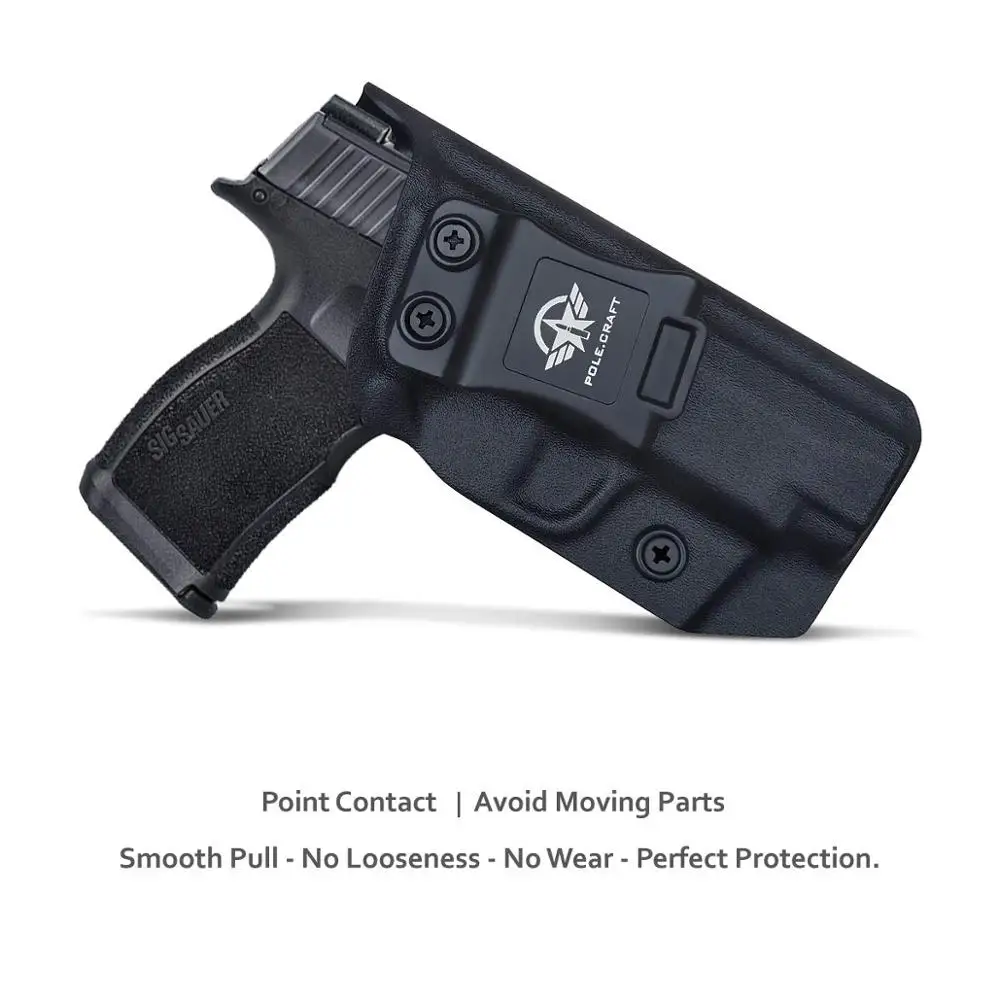 IWB Kydex coldre para Sig Sauer P365XL, escondido Carry-Kydex, IWB coldres, IWB Acessórios