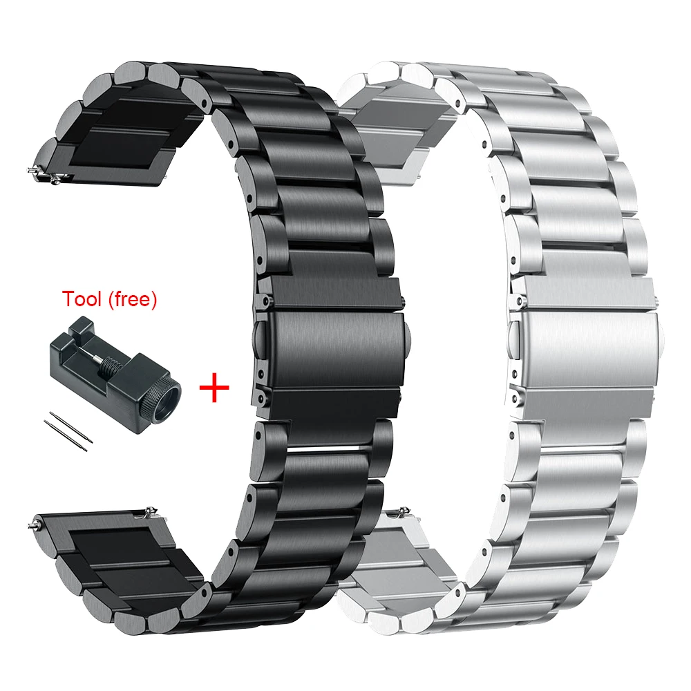 24Mm Quick Release Fit Rvs Horloge Band Voor Bell Serie BR01 BR03 Band Horlogeband Armband Riem Ross Mannen wriststrap