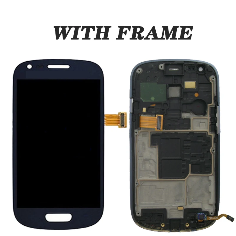 Super AMOLED for samsung  s3 mini lcd Display Touch Screen Digitizer assembly GT-i8190 i8195 i8200 screen repair Parts