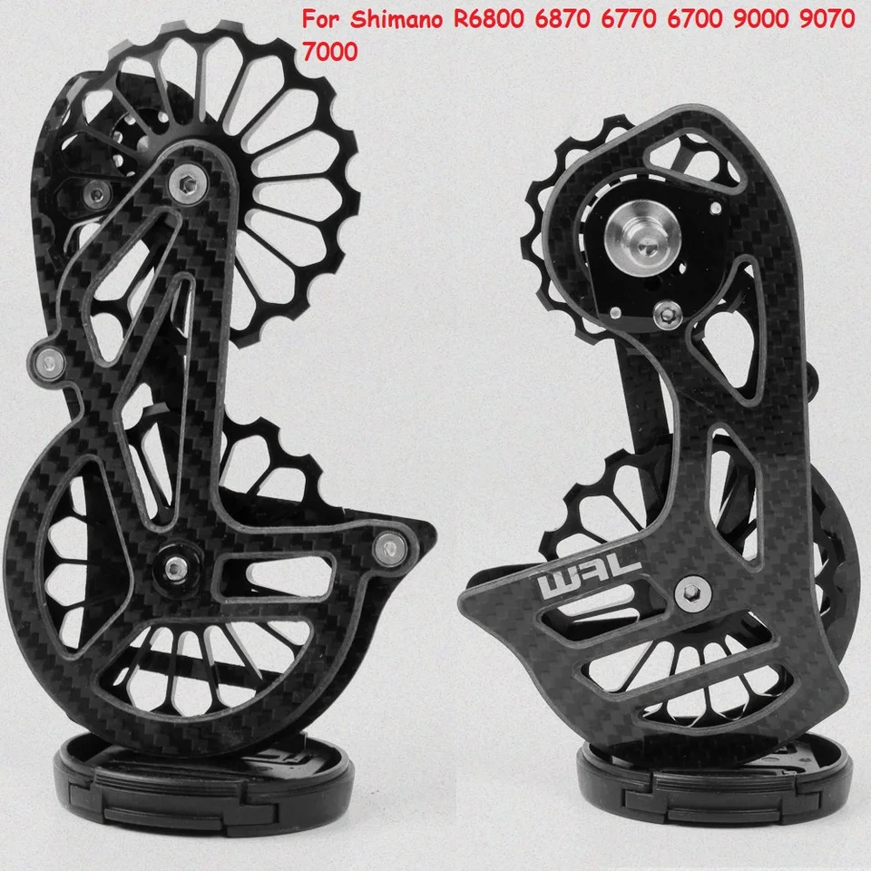 17T Road Bicycle Carbon Fiber Ceramic Rear Derailleur Jockey