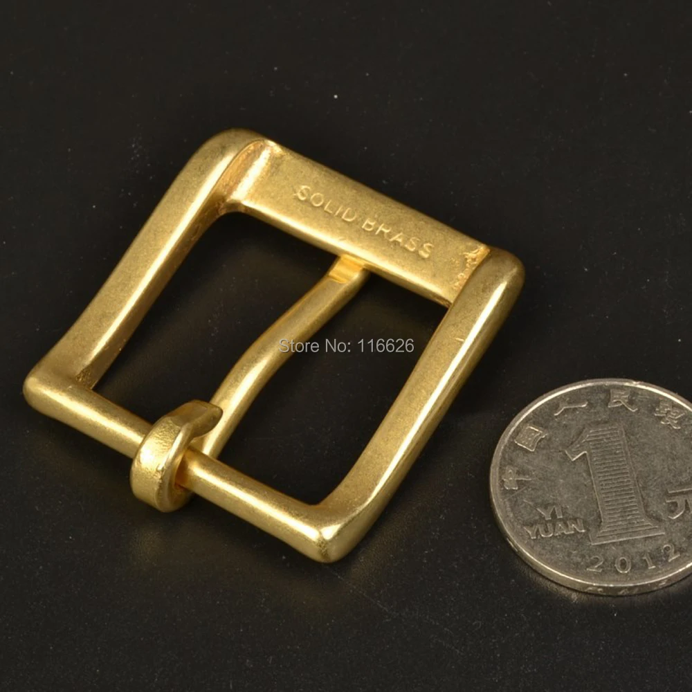 women solid brass belt pin buckle inner width 30mm