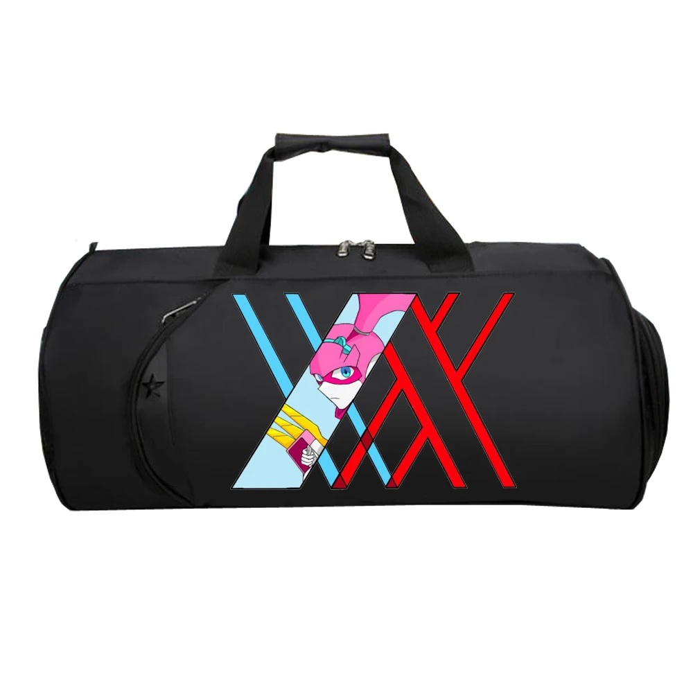 Game DARLING in the FRANXX Travel Bag  Multifunctional Large Capacity Women Men Hand duffel Travel luggage Package bags