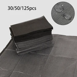 Mantel de tatuaje desechable impermeable, cubierta de mesa de tatuaje, almohadilla de limpieza, servilletas dentales para pacientes, Baberos de tatuaje, accesorios, 30/50/125 piezas