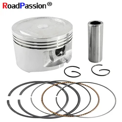 Motorcycle Accessories Cylinder Bore STD~+100 Size 69 69.25 69.50 69.75 70mm Piston Rings Full Kit For YAMAHA YP250 Majesty 4HC