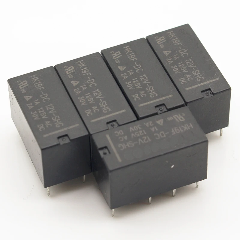 5PCS Relay HK19F-DC5V-SHG HK19F-DC12V-SHG HK19F-DC24V-SHG HK19F 5V 12V 24V