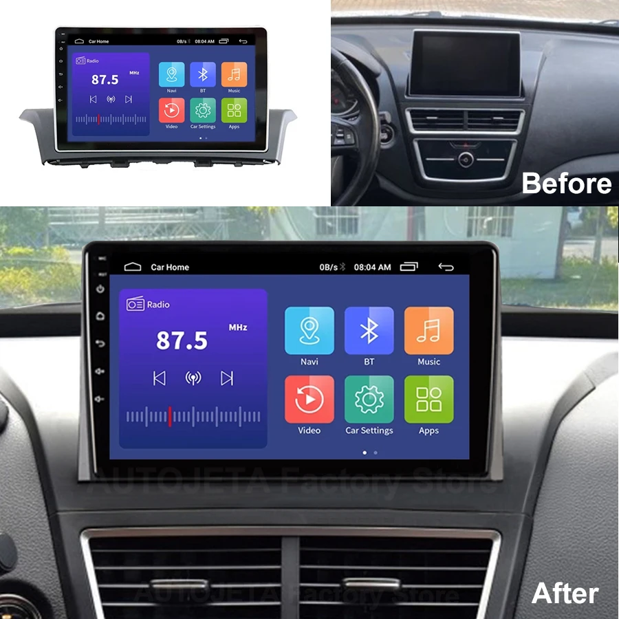 2din Radio Android 14 Carplay Car Radio For Besturn X40 2017 2018 2019 2020 DSP GPS Navigation Player Audio Head Unit Car Audio