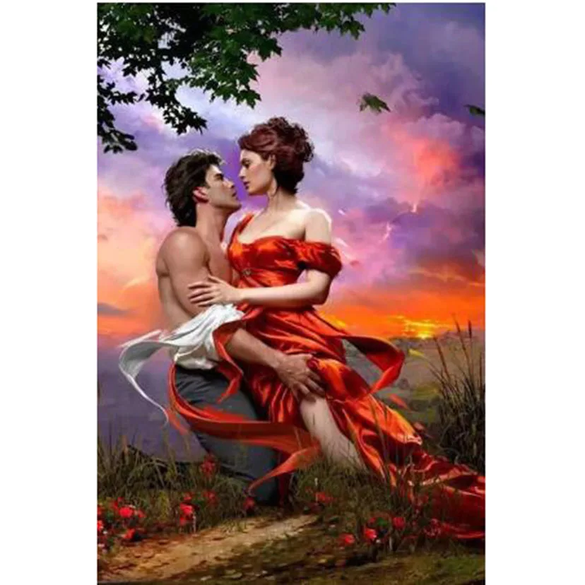 

5D DIY Diamond Painting Sexy Men And Women Embroidery Couple Cross Stitch Kit Mosaic Picture Bedroom Decor Unique Gift L04