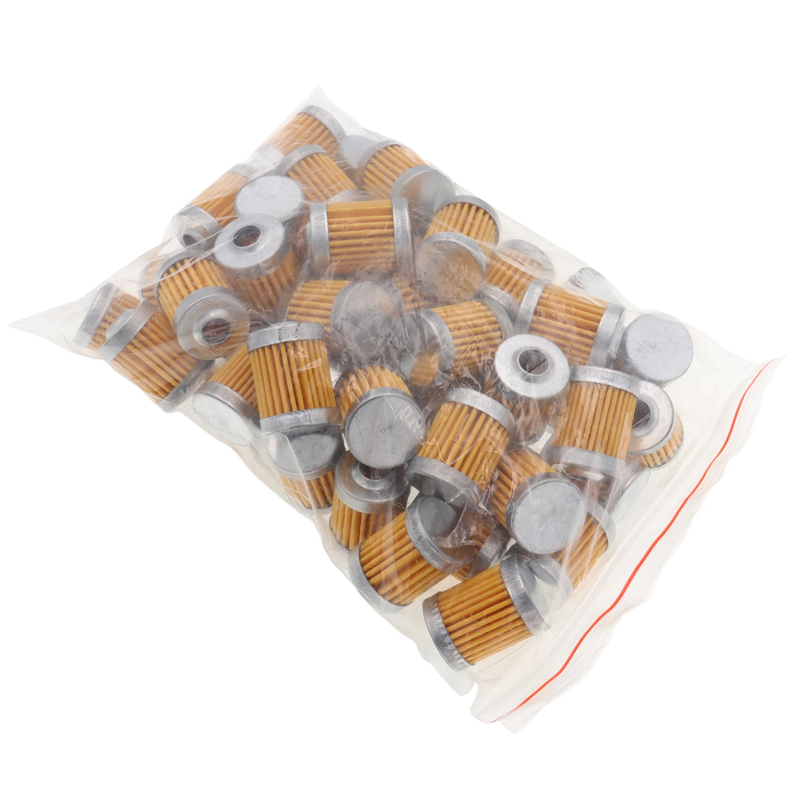 New 100Pcs/Bag Fuel Filter Element Petrol Washable Gas Reusable for Yamaha BMW Chopper Street Bike