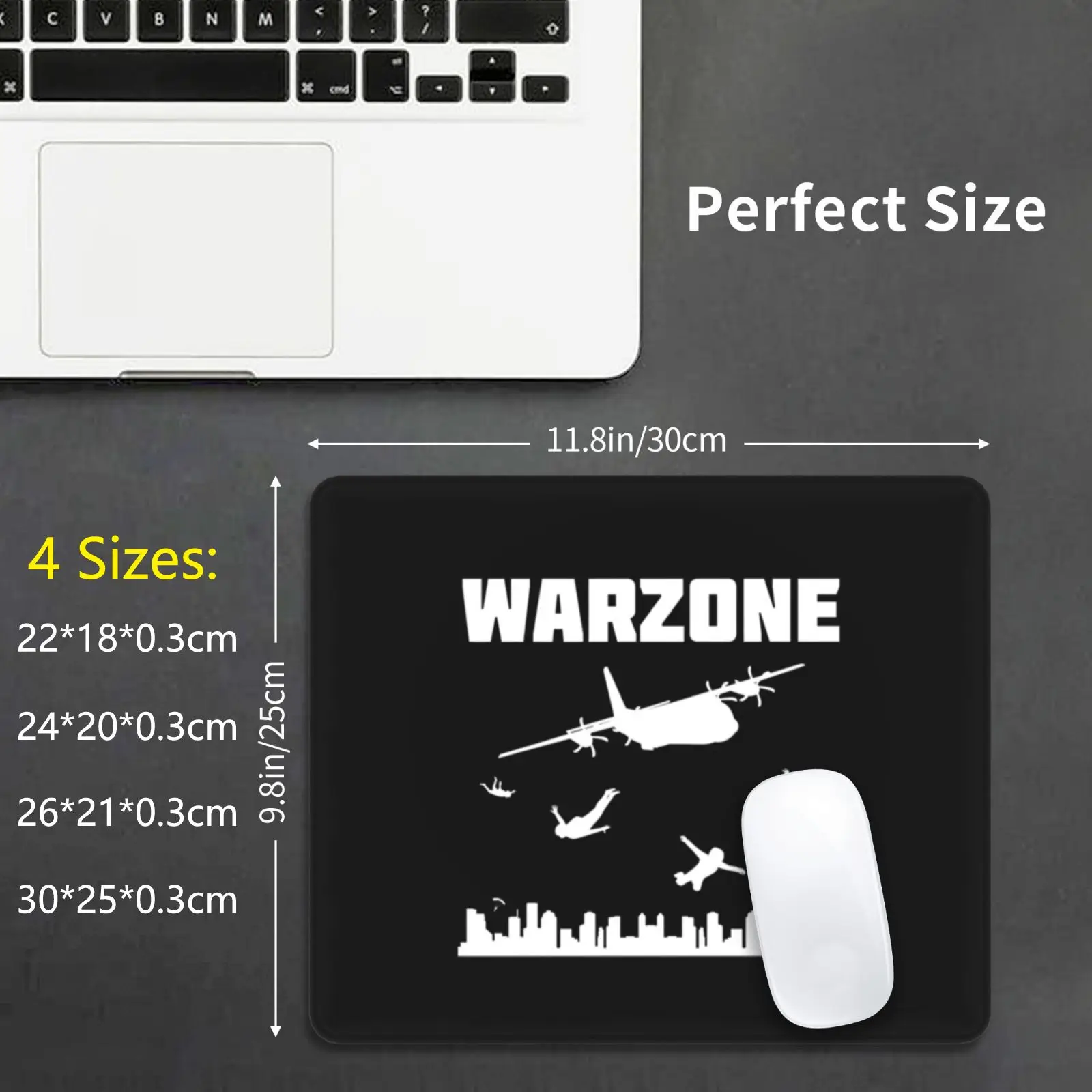 Warzone Mouse Pad DIY Print Gamer Gaming Esports Warzone Ps4 Xbox Pc Nintendo Unique Original Cool Gulag