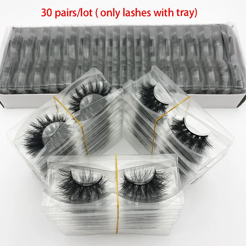 30 Pairs Wholesale Mink lashes MIKIWI Eyelashes no box  24 styles cruelty free mink lash 3D Mink Lashes Handmade Dramatic Lashes