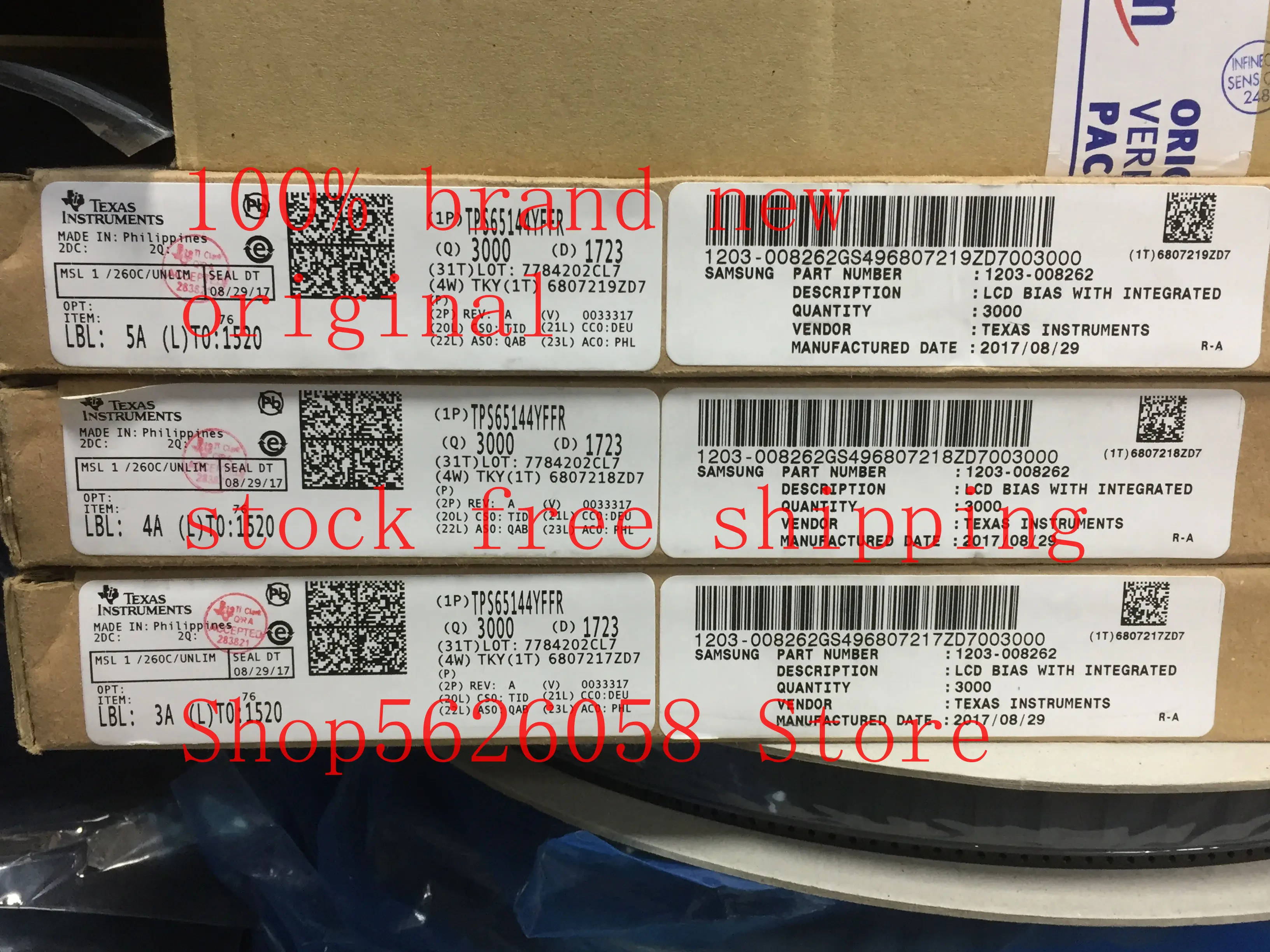 1PCS/LOT TPS65144YFFR TMS320C6748EZWT TMS320 C6748EZWT BGA 100% new original