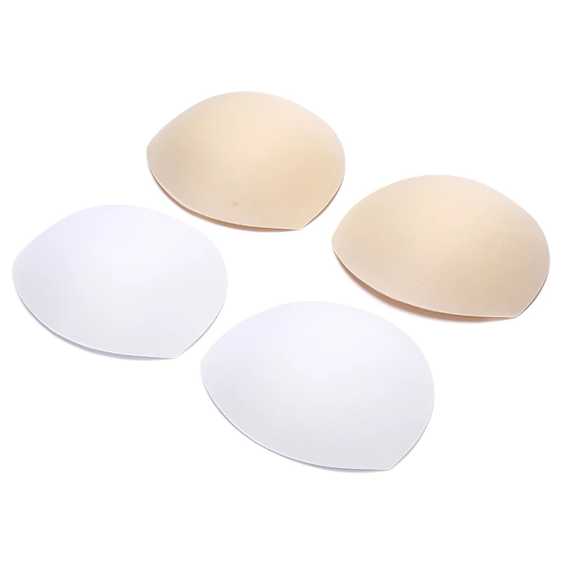 

1pairSponge Inserts In Bra Padded For Swimsuit Breast Push Up Fill Brassiere Breast Patch Pads Women Intimates Accessories