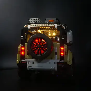 EASYLITE LED 燈組,適用於 42110 超級跑車路虎衛士汽車積木燈組玩具燈套件(無型號) 10 最佳銷售 樂高 42110 - №3