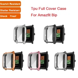 Tpu Case For Xiaomi Huami Amazfit Bip Full Package Protective Shell For Amazfit Bip lite Cover Bumper Frame Watch Accessories