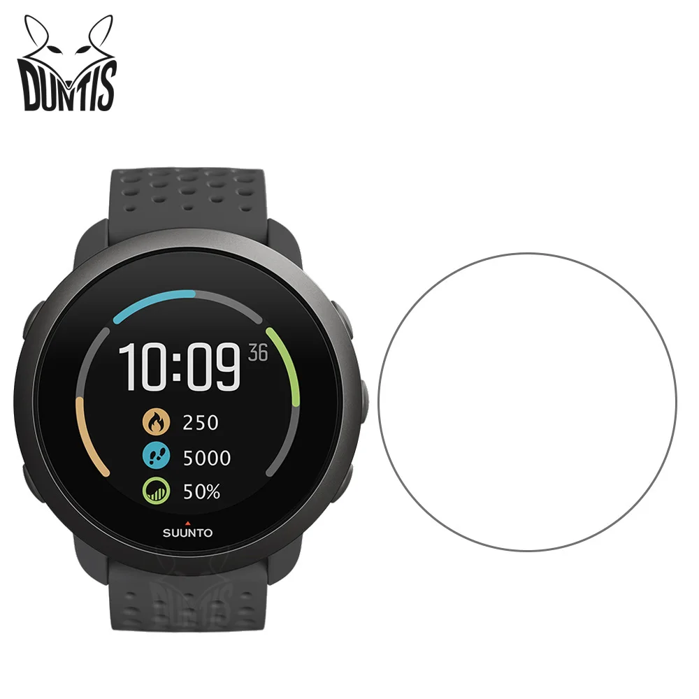 For SUUNTO 3 Fitness Tempered Glass Screen Protector For SUUNTO 3 Fitness Smart Watch Explosion-proof Anti-Scratch Clear Film