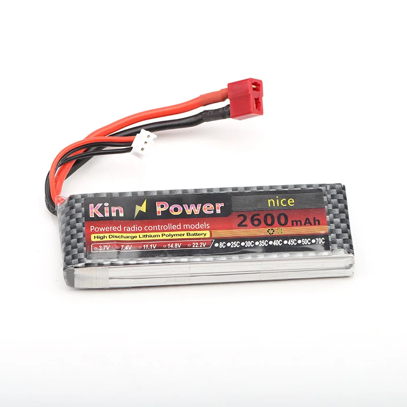 Batterie au lithium d\'origine pour voiture télécommandée, batterie Lipo, P929, P939, K969, K979, K989, K30/10/2018, 7.4V