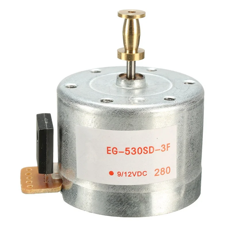 

XNEMON Mounting holes 25MM DC9-12V 3-Speed 33/45 78RPM Hot Turntables Motor
