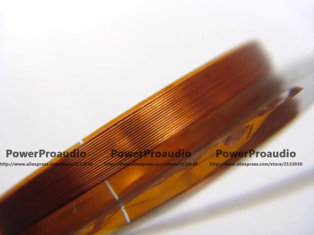 2pcs VC 34.5mm 34.4mm Replacement diaphragm voice coil  8 ohm